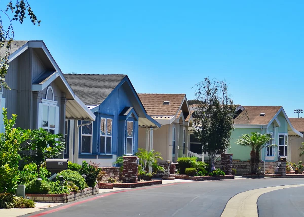 Multiple rental properties financed together