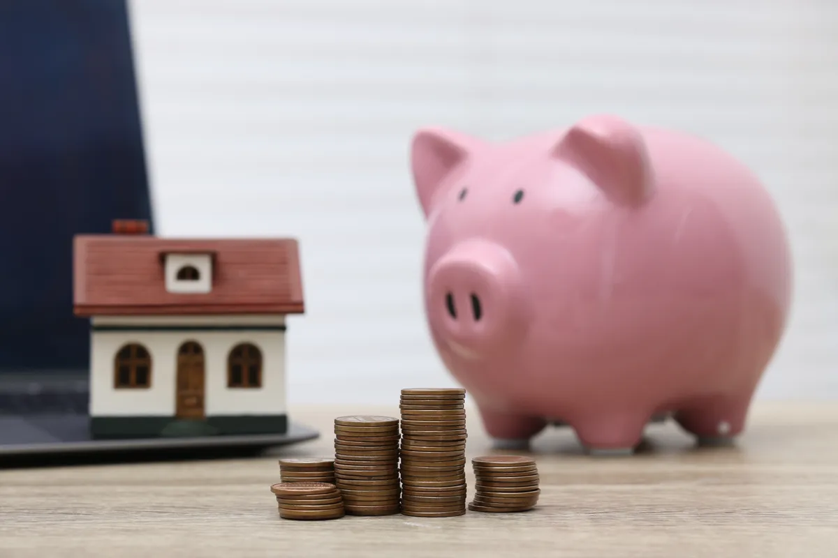 Investor reviewing cash-out refinance figures on an investment property