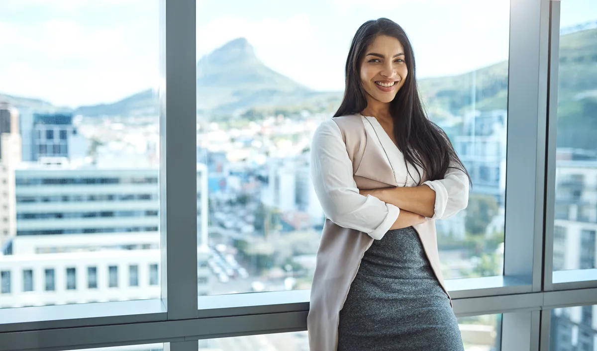 Professional reviewing visa and mortgage documents